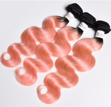 Ombre pink bundles why closure