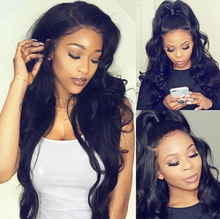 Brazilian body wave Remy lace front wig