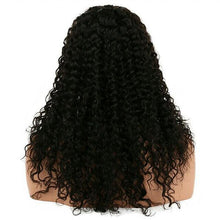 Deep wave lace front wig
