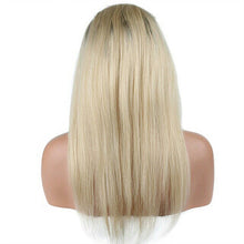 Ombre Blonde glueless lace front wig