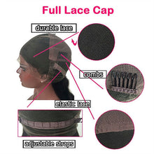 Ombre natural wave lace front bob wig